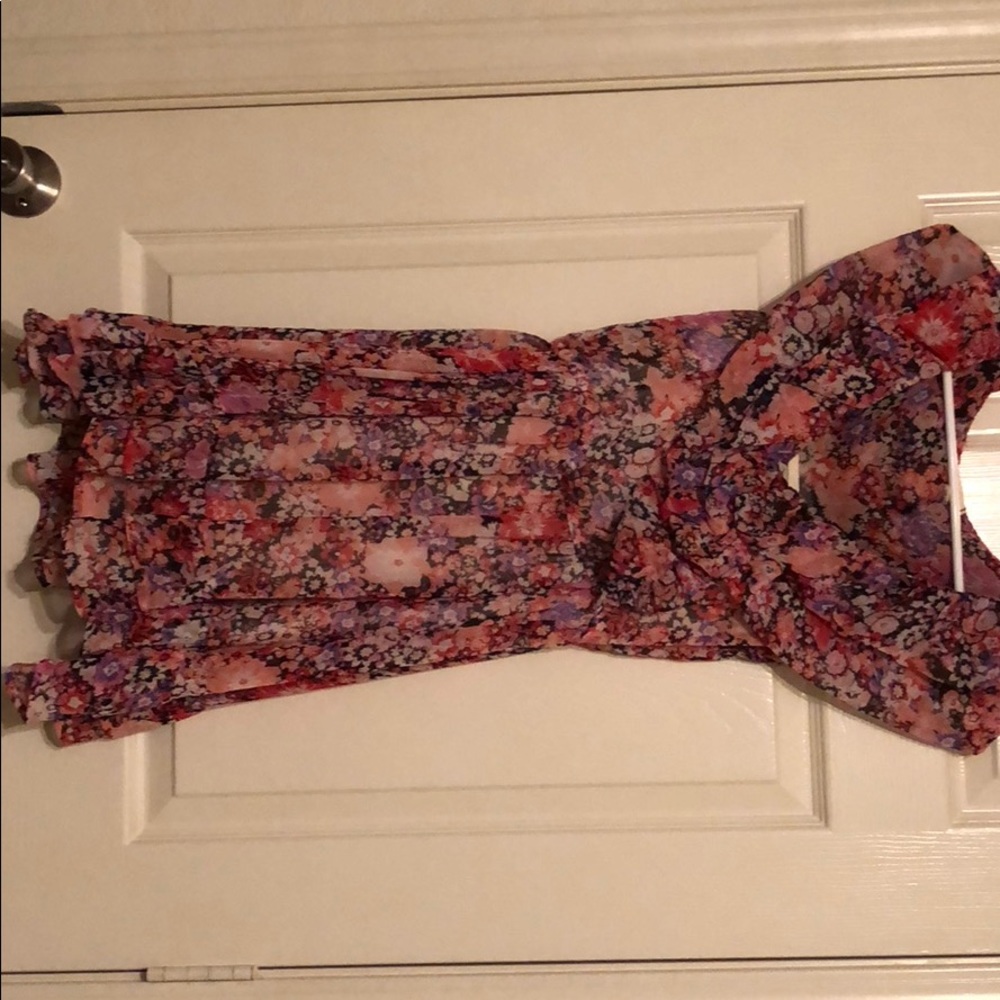 Cute spring floral dress